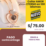 COLLAR AMOR ETERNO EN 100 IDIOMAS